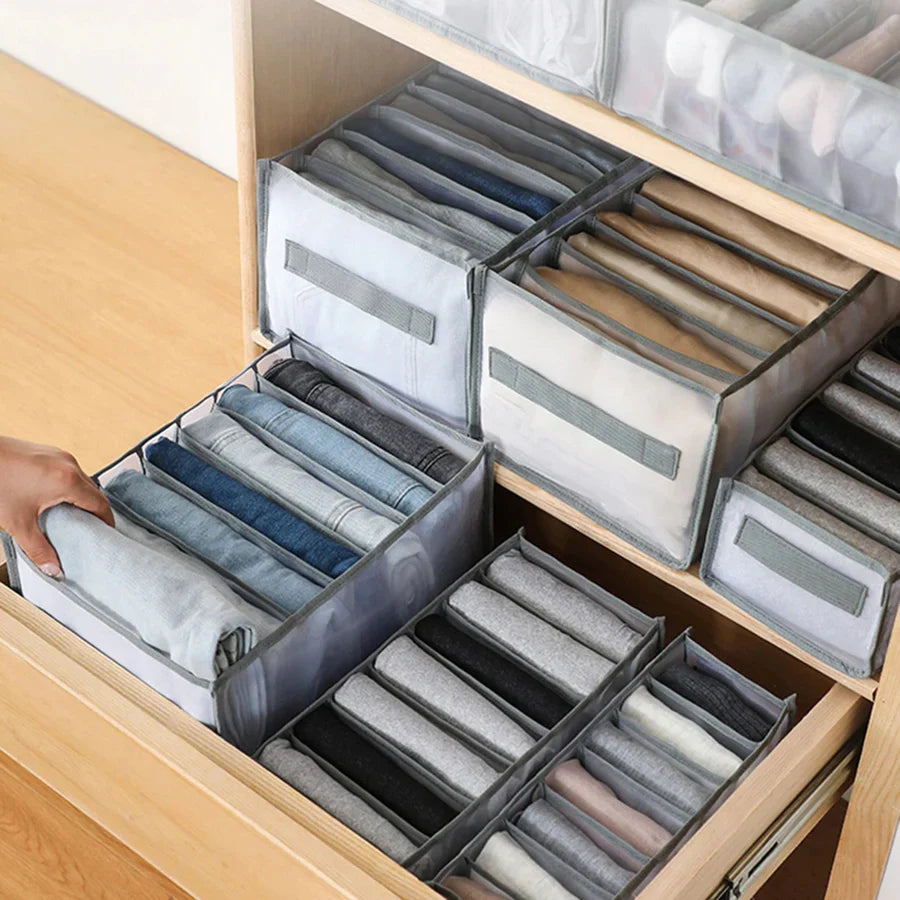 Foldbare opbevaringskasser til optimal organisering