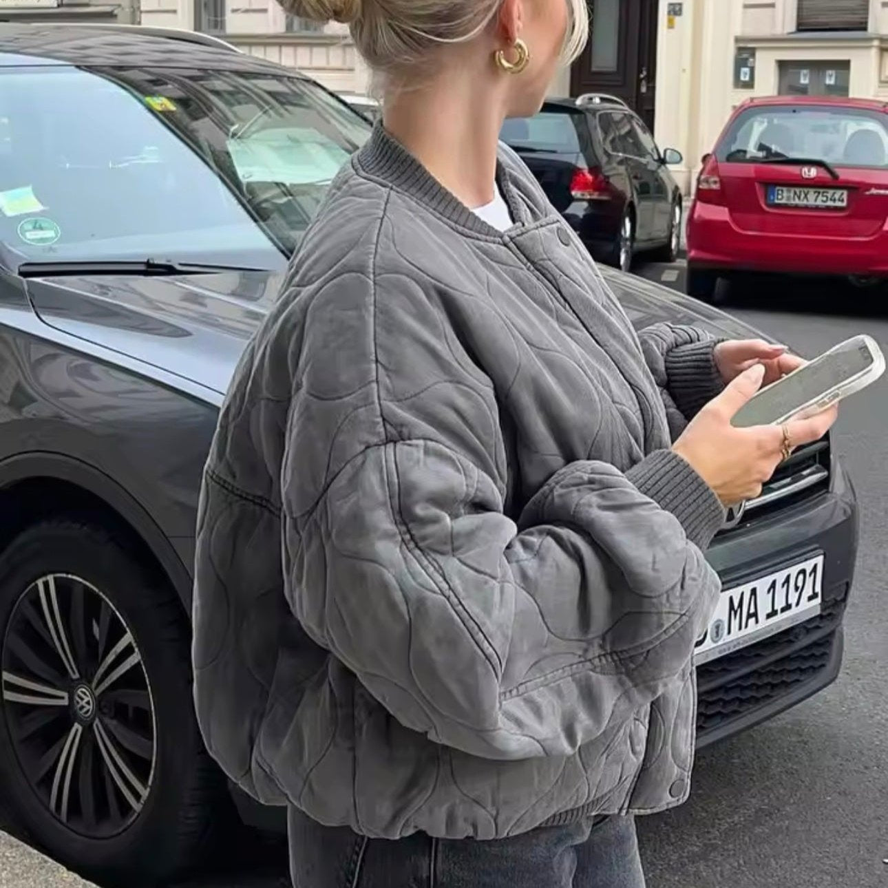 Kurtka bomber Lucy – Połącz styl i komfort na co dzień