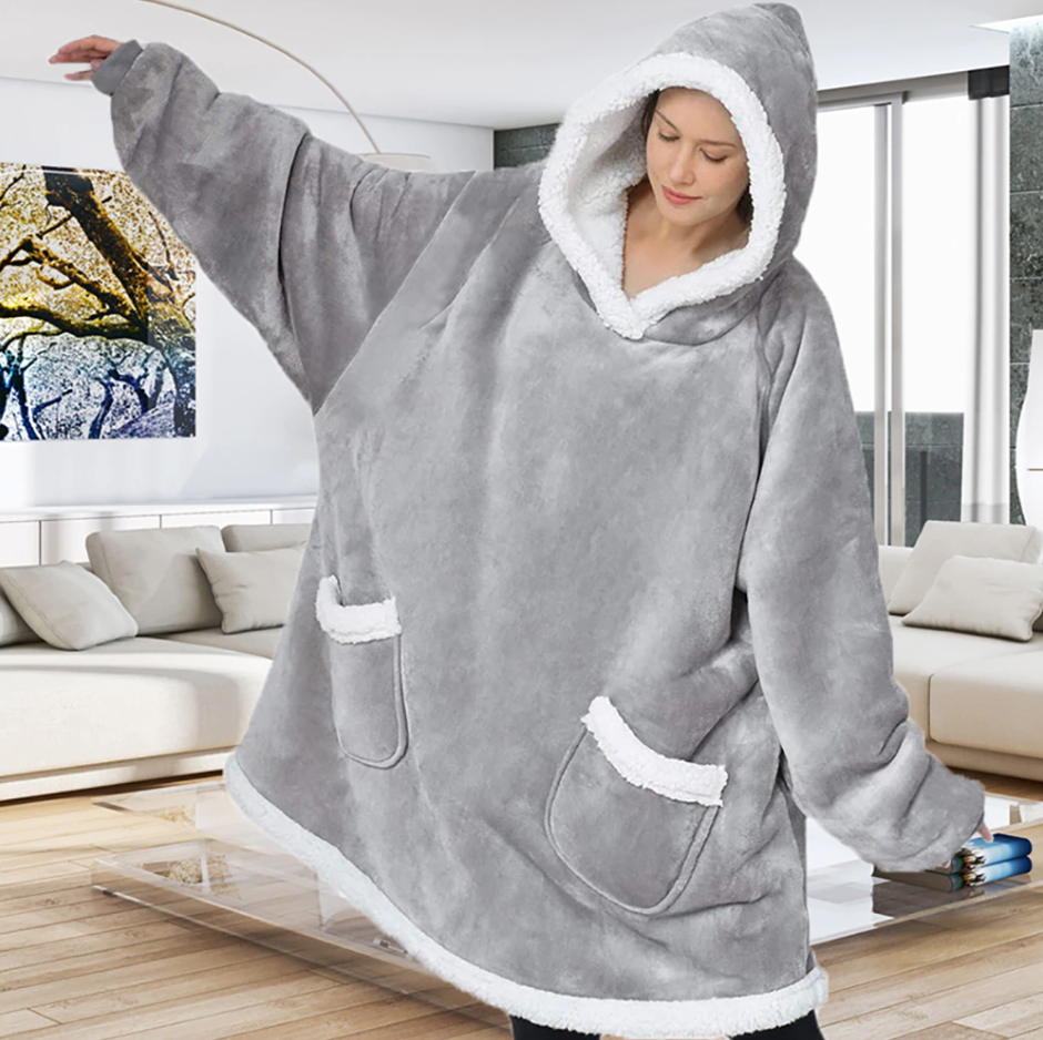 Pulover gigant cu carouri ultra confortabil pentru relaxare totală