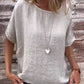 Cotton-linen blouse: comfort and elegance for everyday life 